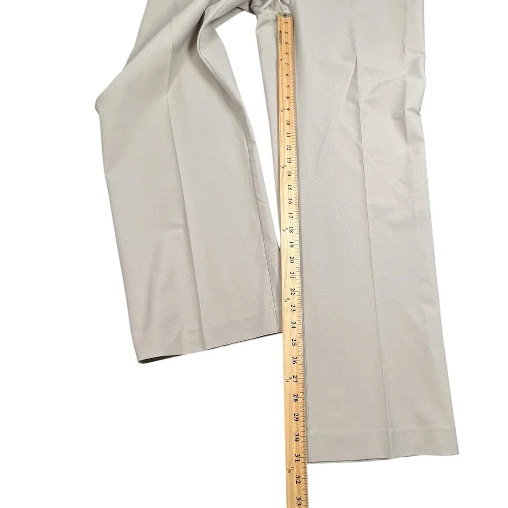 FootJoy Mens 35X31 Beige Straight Leg Performance Pants Golf READ